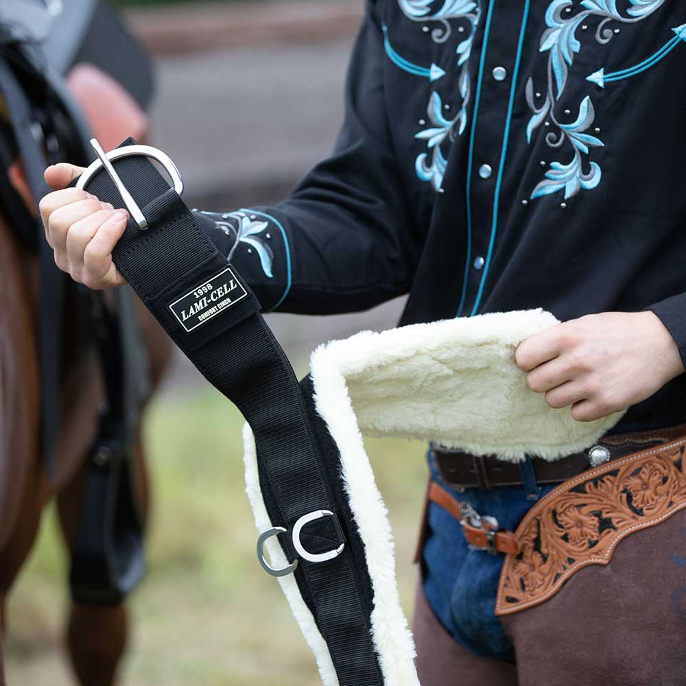 Lami-cell Western Fleece Girth - 28"