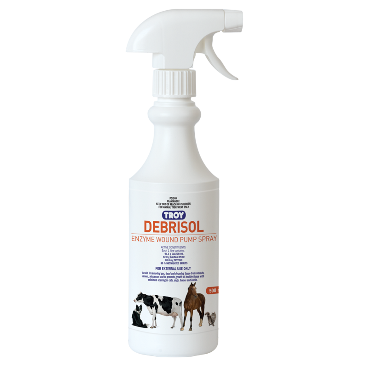 Troy Debrisol Wound Spray 500ml
