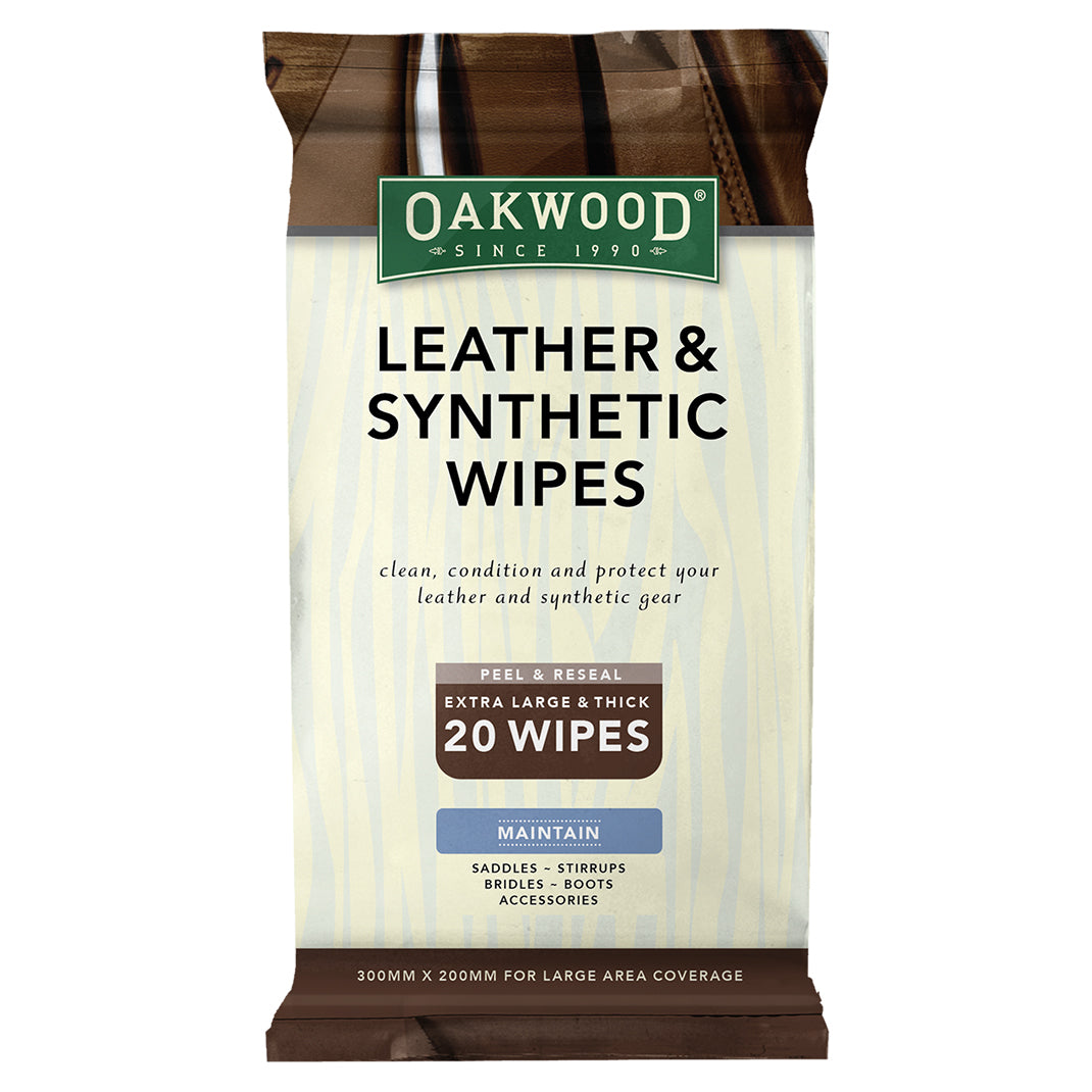 Leather and Synthetic Wipes 20PK