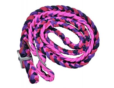 Braided Nylon Barrel racing Reins