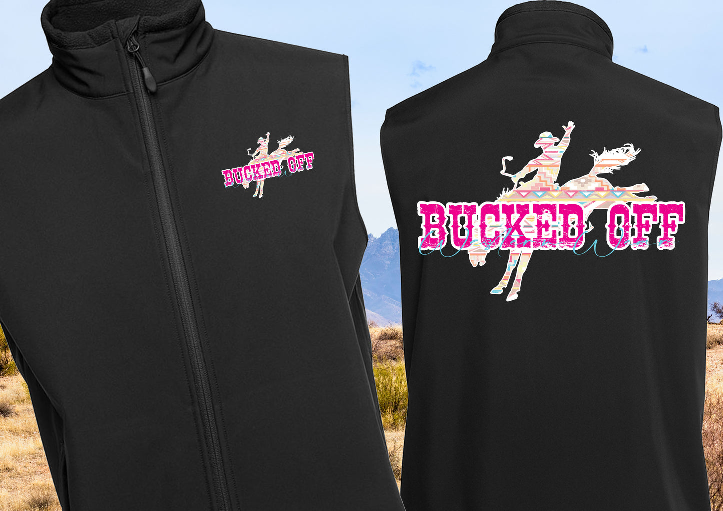 Aztec Bronc Soft Shell Vest
