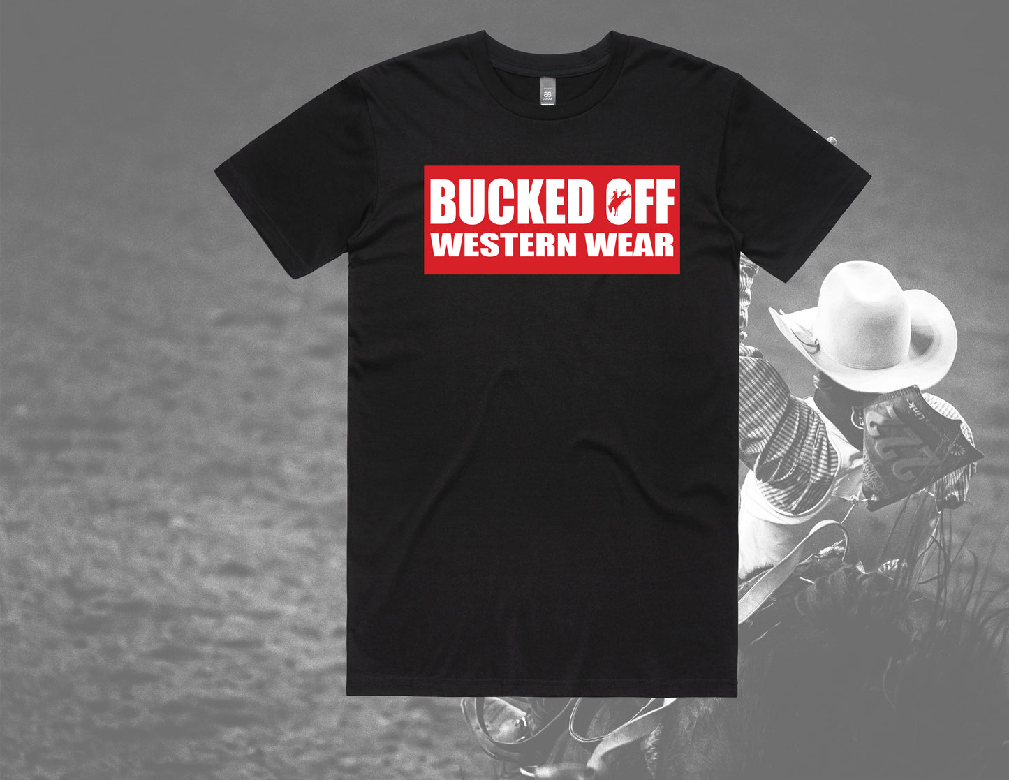 Bucked Off Western Wear Tee