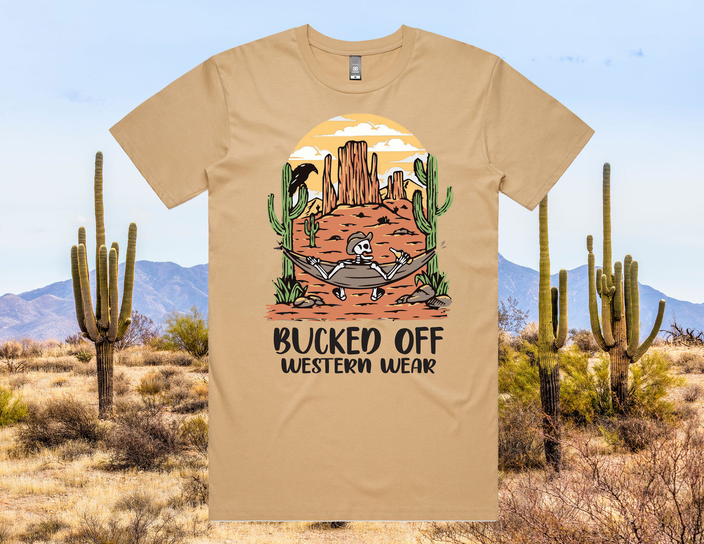 Skelly Bucked Off Tee