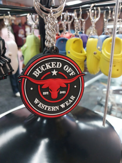 Bucked Off Western Wear Key chains