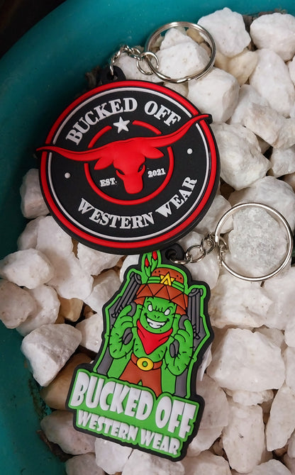 Bucked Off Western Wear Key chains