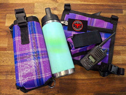 Square UHF Pouch and 1.4L Waterbottle holder package