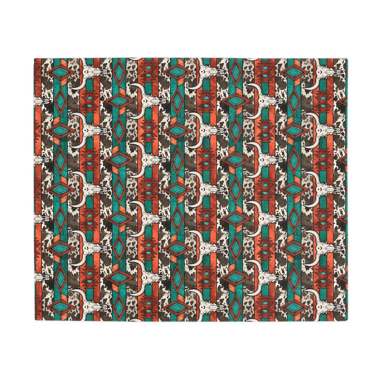 Copy of Native American Printed Plush Fleece Blanket