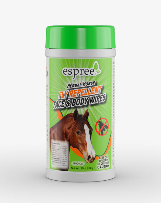 Espree Herbal Horse Fly Repellent Face & Body Wipes (100 PK)
