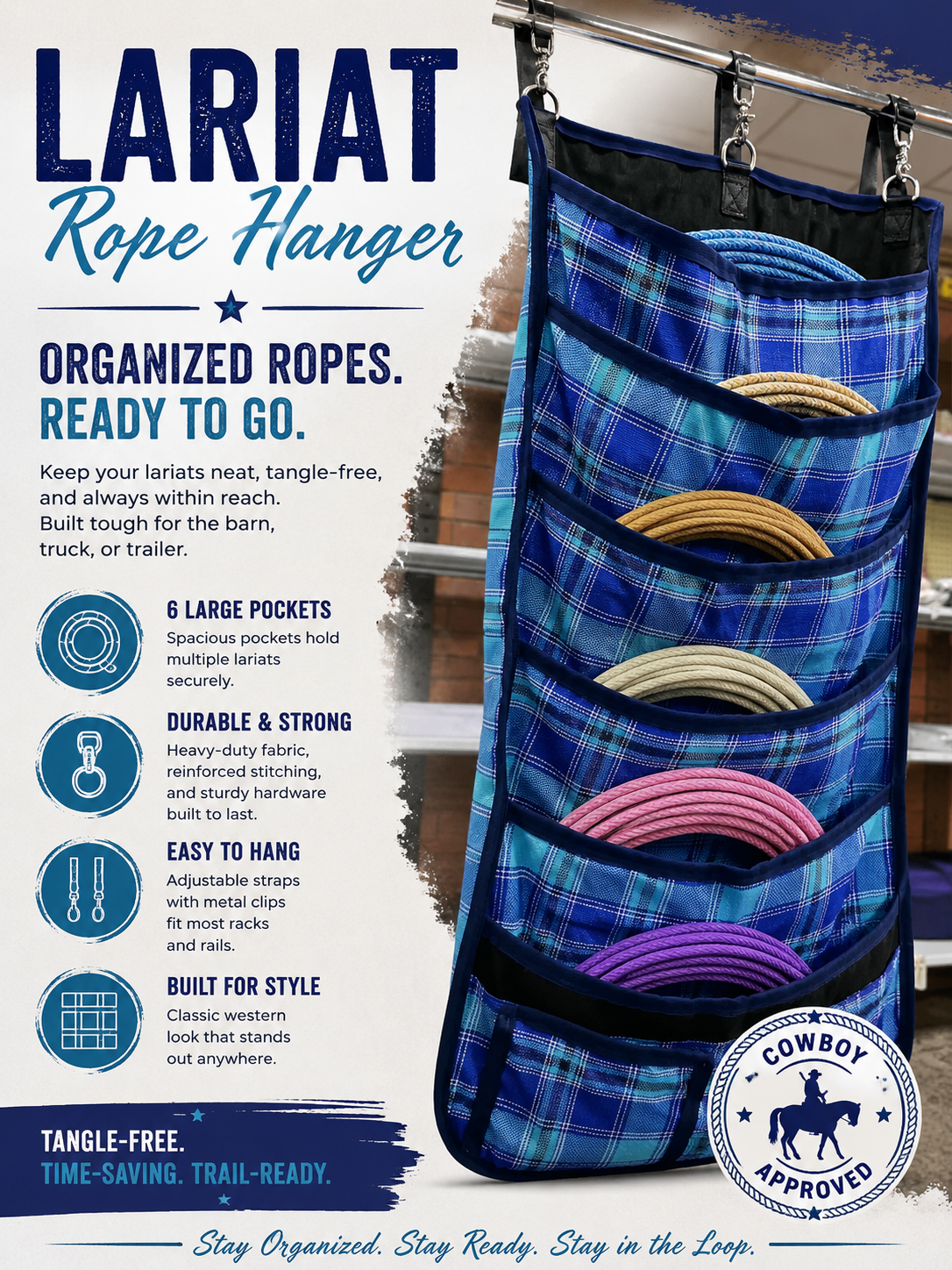 Hanging Rope Organiser