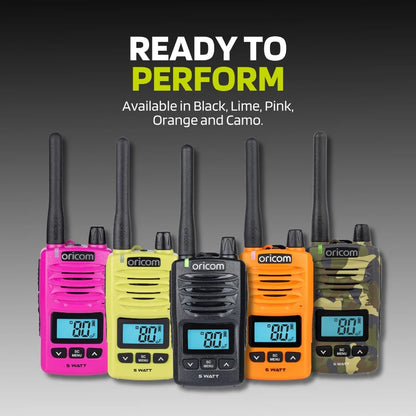 Oricom Waterproof 5 Watt Handheld UHF CB Radio