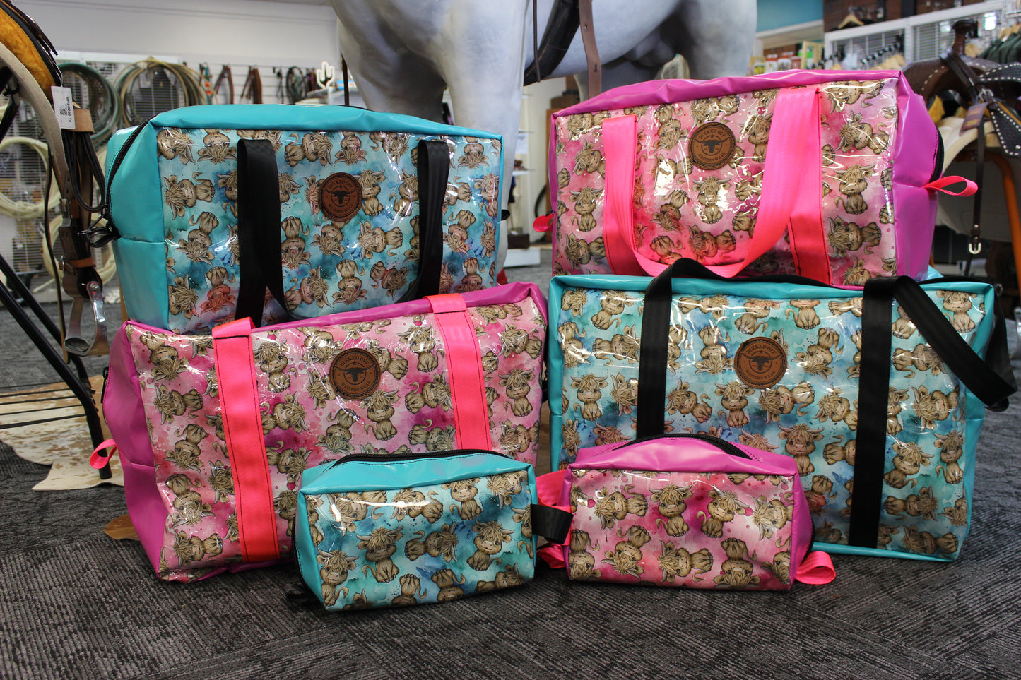 Highland Cow Bags