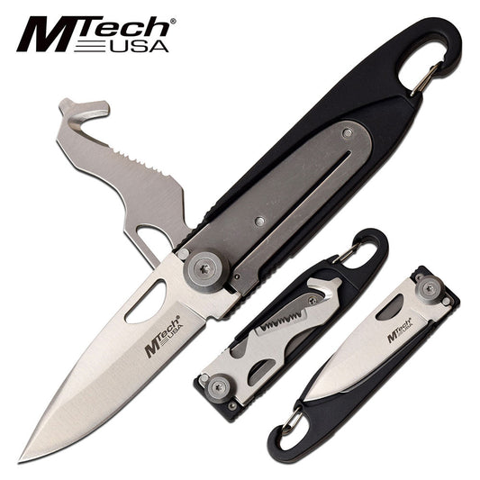MTech Black Pocket Knife / Multi Tool