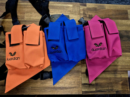 Nylon GPS/UHF/PHONE chest holders