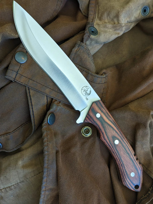 TTKH6W Large Hunting Knife Wood Handle