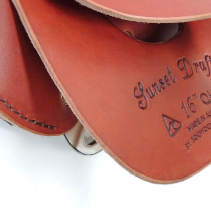 Sunset Drafter Saddle - smooth seat