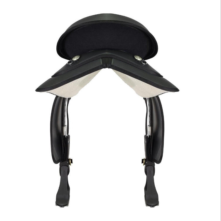 Status - Western Saddle - Black, 10"