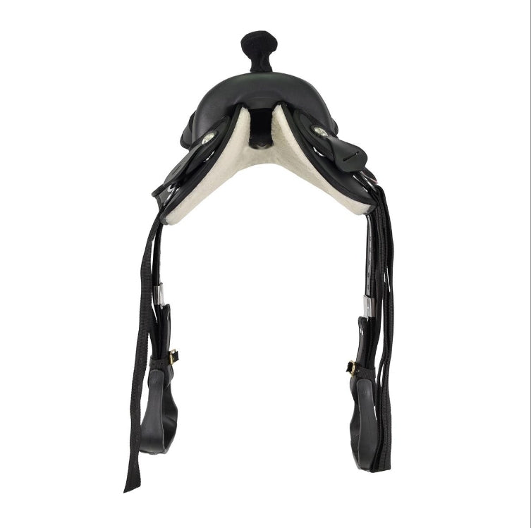 Status - Western Saddle - Black, 10"