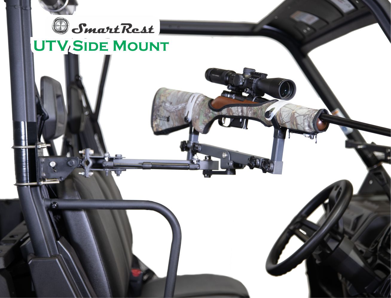 SmartRest UTV Gun Rack - Side Mount – Bucked Off Western Wear