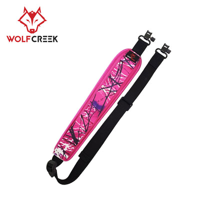 Wolf Creek Anti-Slip Pink Camo Gun Sling w Swivels