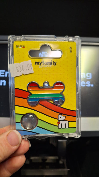 My Family Engraved Pet Tags