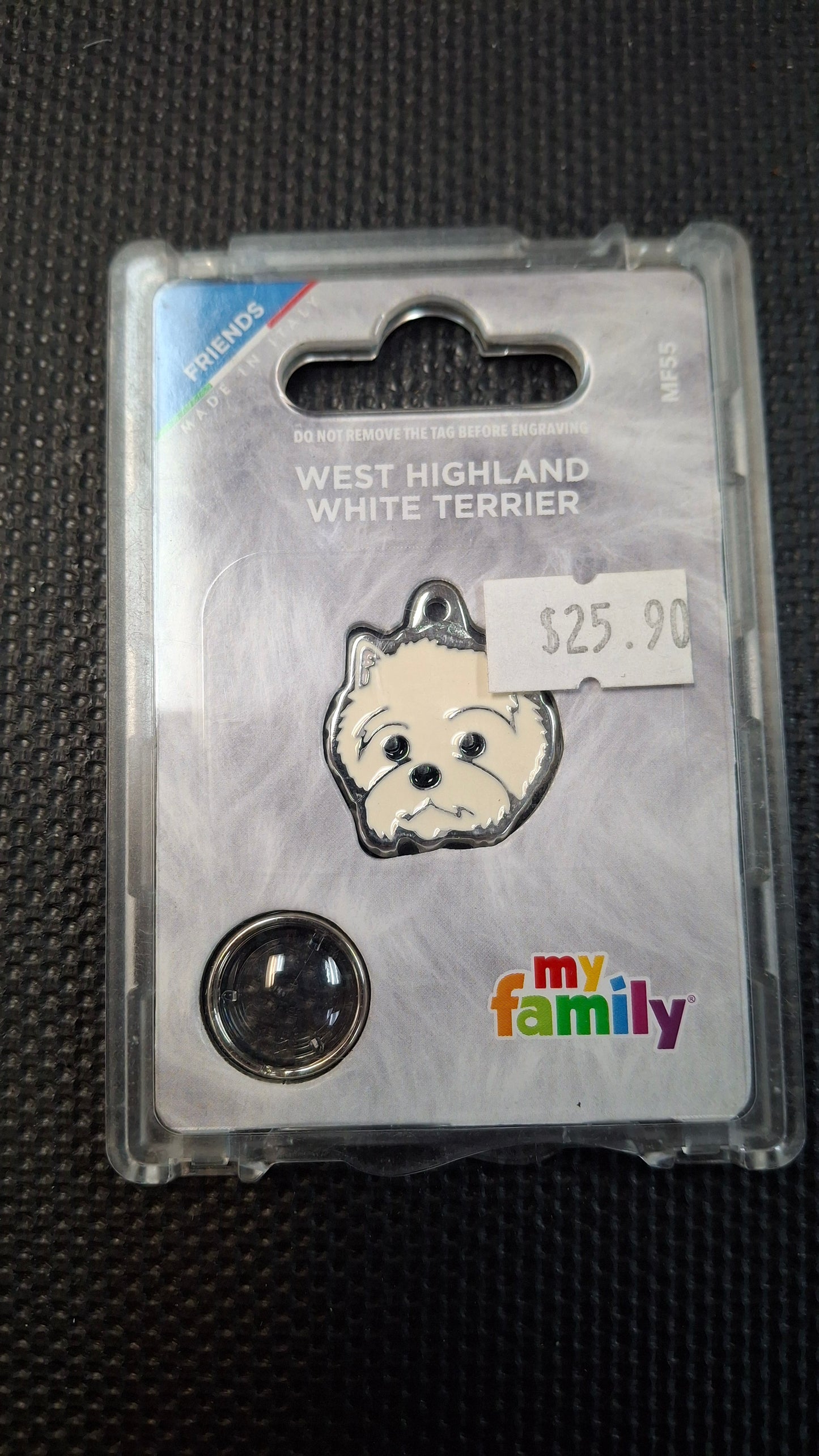 My Family Engraved Pet Tags Dog Breeds