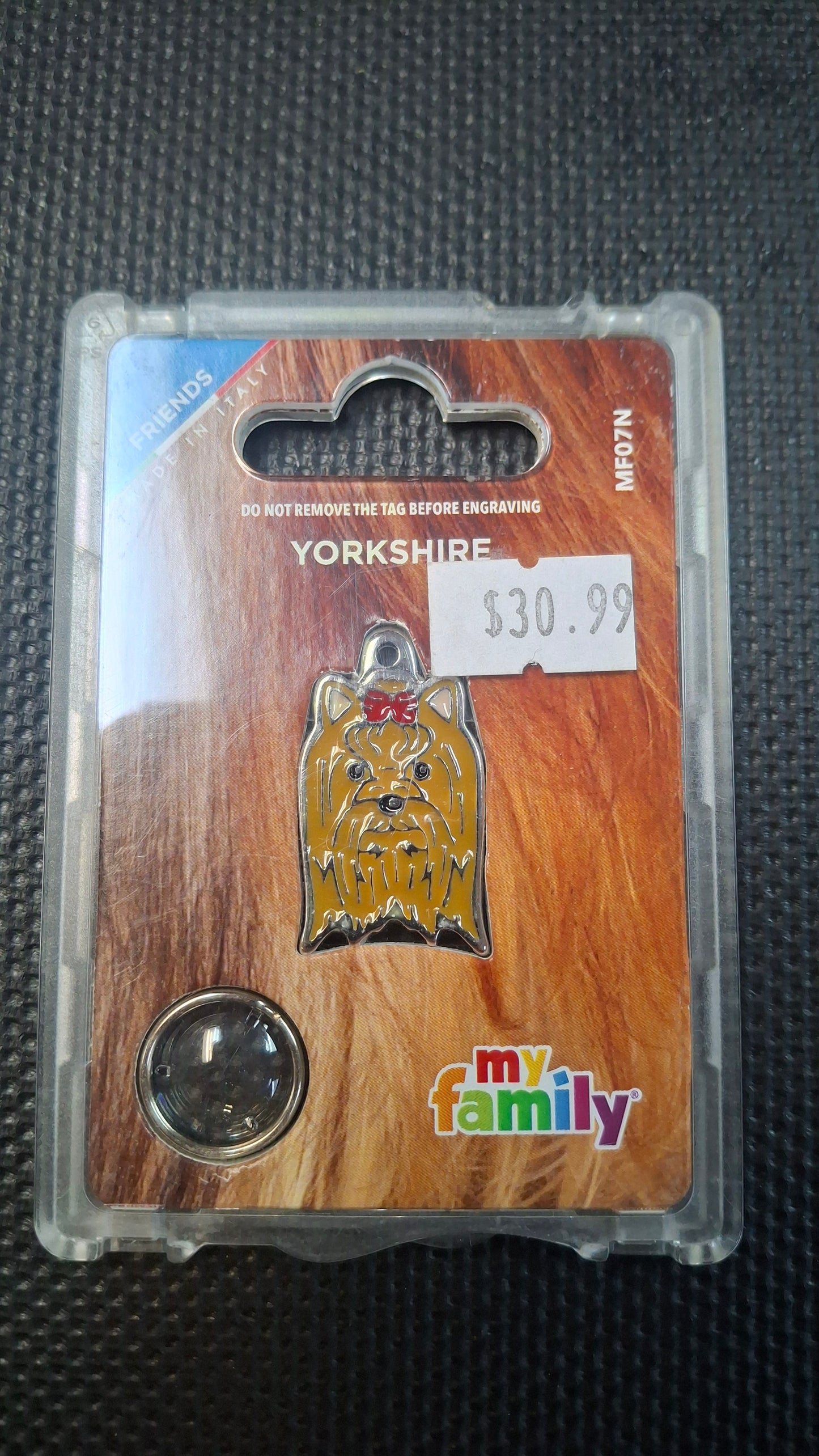 My Family Engraved Pet Tags Dog Breeds