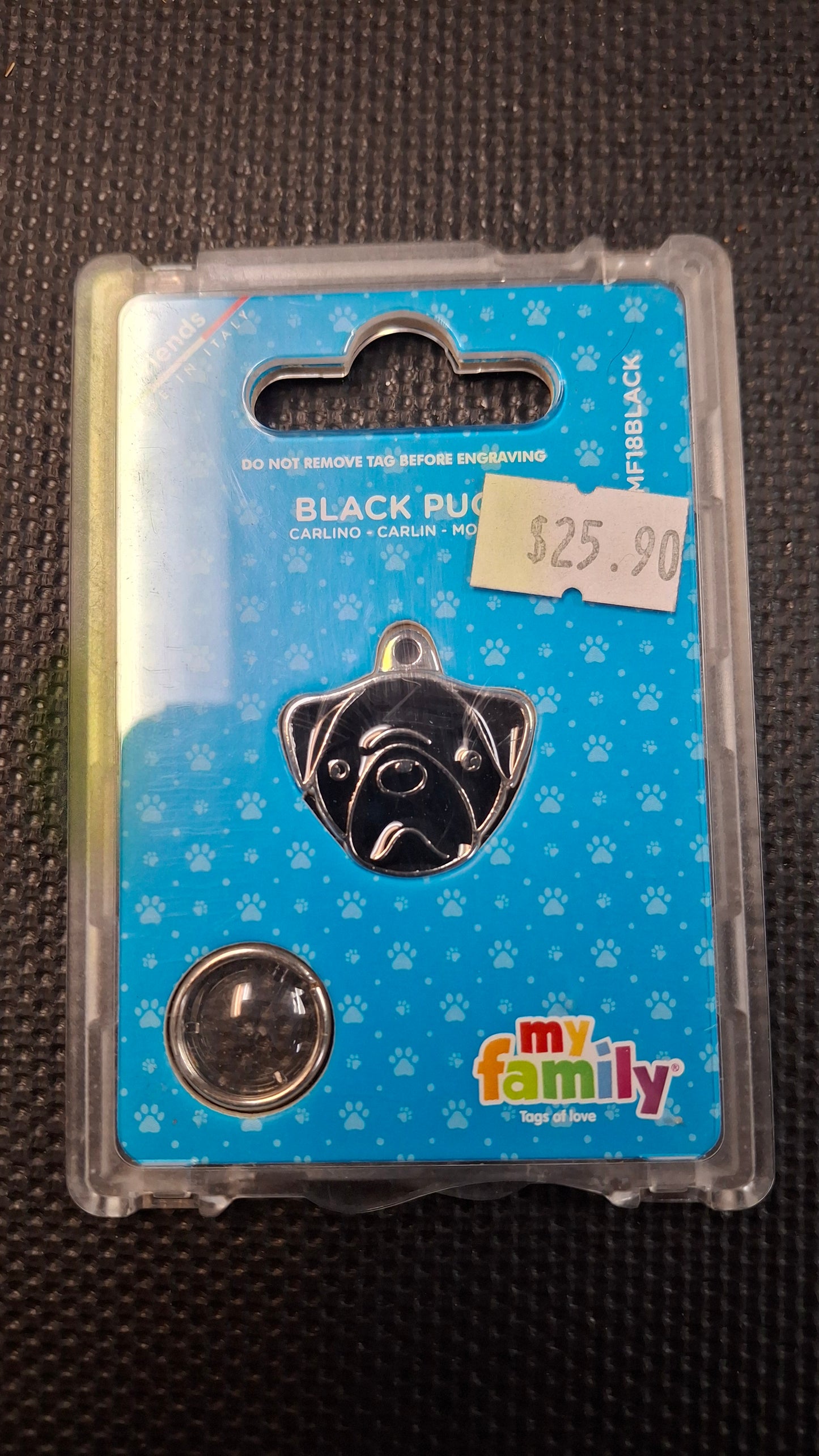 My Family Engraved Pet Tags Dog Breeds