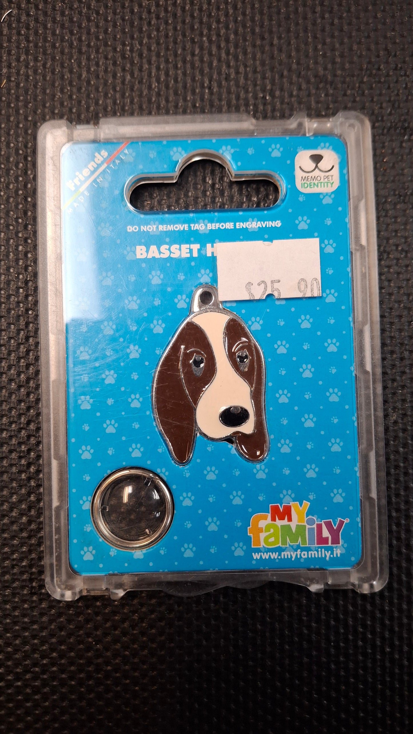 My Family Engraved Pet Tags Dog Breeds