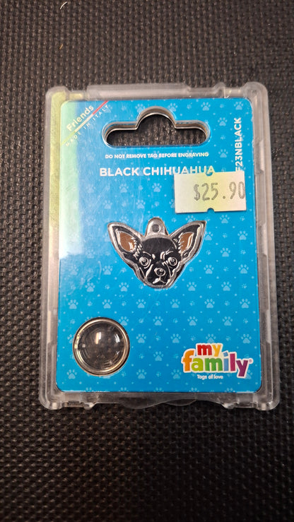 My Family Engraved Pet Tags Dog Breeds