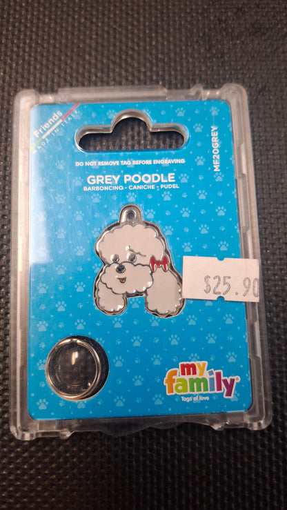 My Family Engraved Pet Tags Dog Breeds