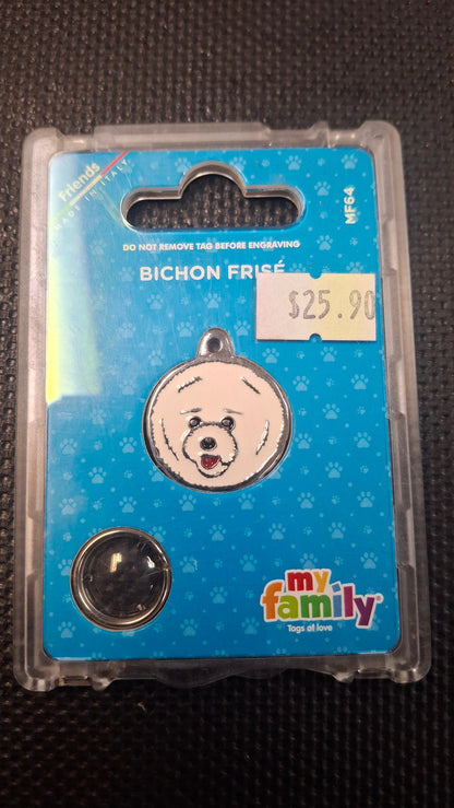 My Family Engraved Pet Tags Dog Breeds