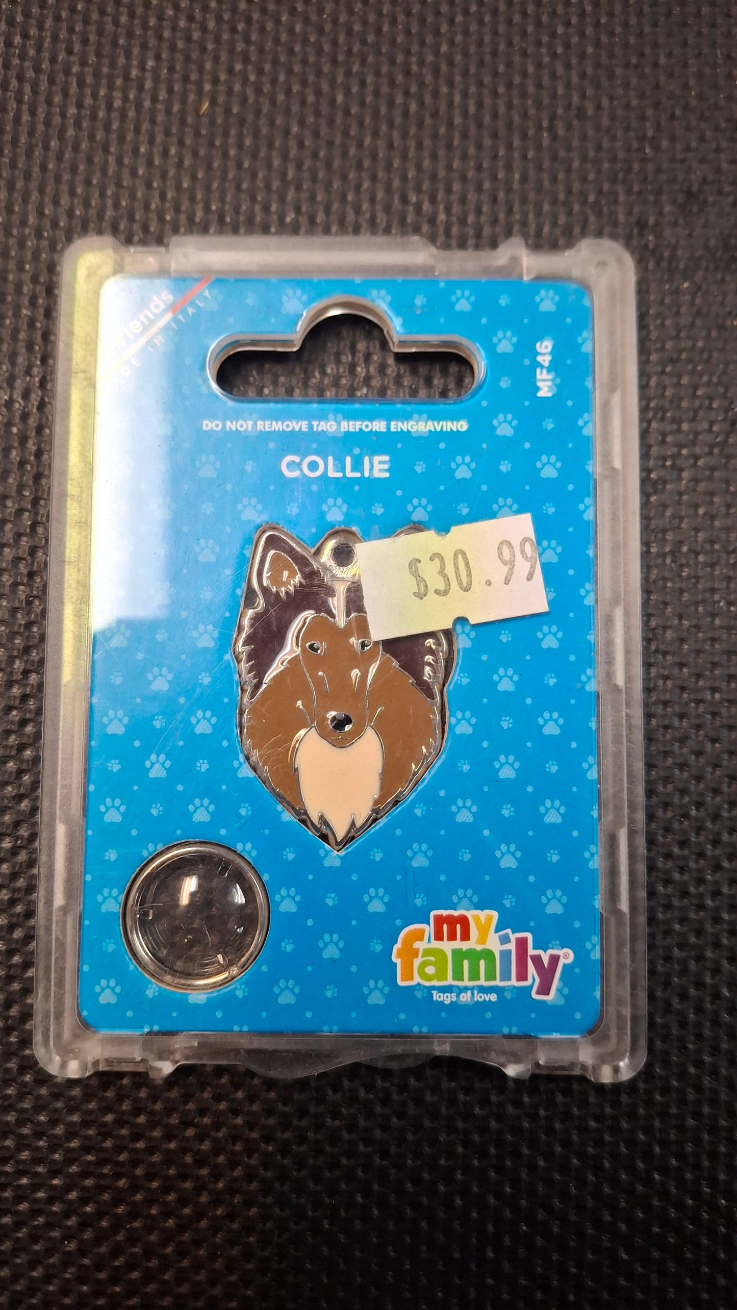 My Family Engraved Pet Tags Dog Breeds
