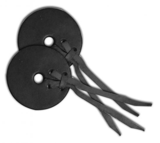 Black Leather Bit guard