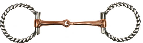 Engraved cheek bit