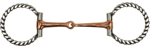 Engraved cheek bit