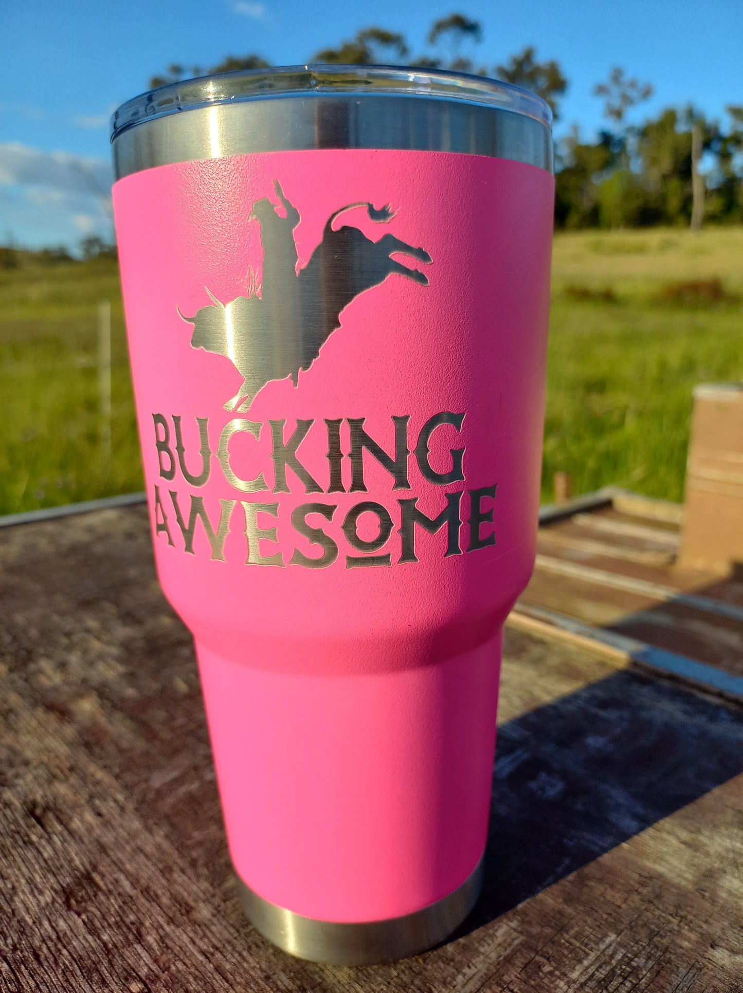 Bucking Awesome Stainless Steel Tumblers