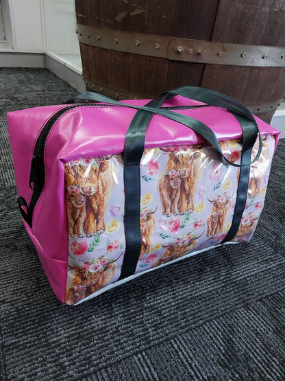 Highland Cow PVC Bag