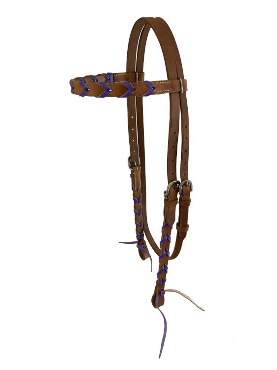 Soft Leather Laced Bridles