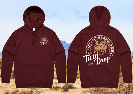 Turn & Drop Steer Wrestler Hoodie