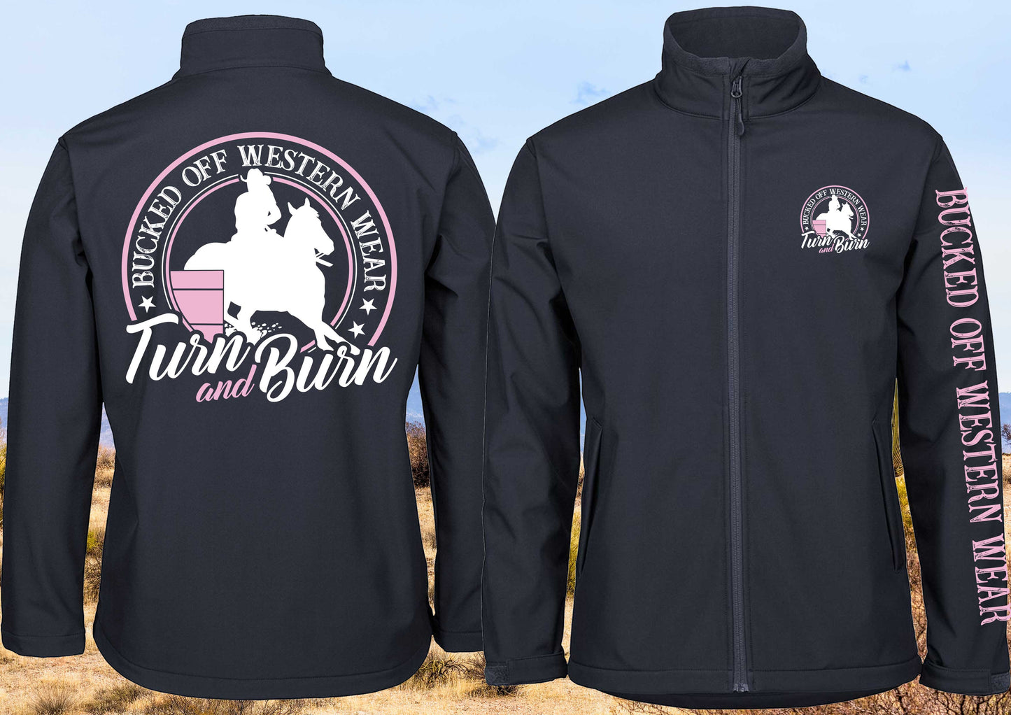 Turn & Burn Soft Shell Jacket Kids and Adults