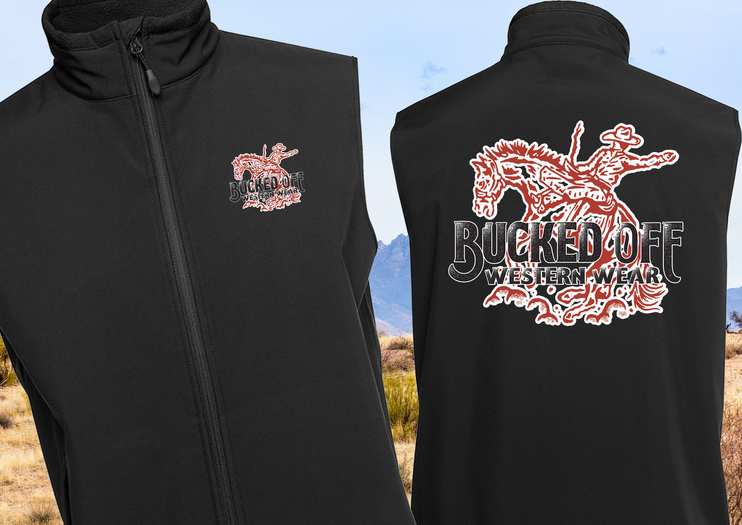 Retro Bronc Soft Shell Vest